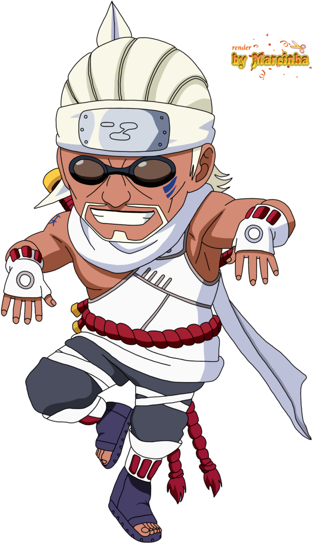 Killer Bee Naruto Png (724x1103)