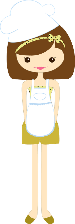 Clip Art - Chef (286x849)