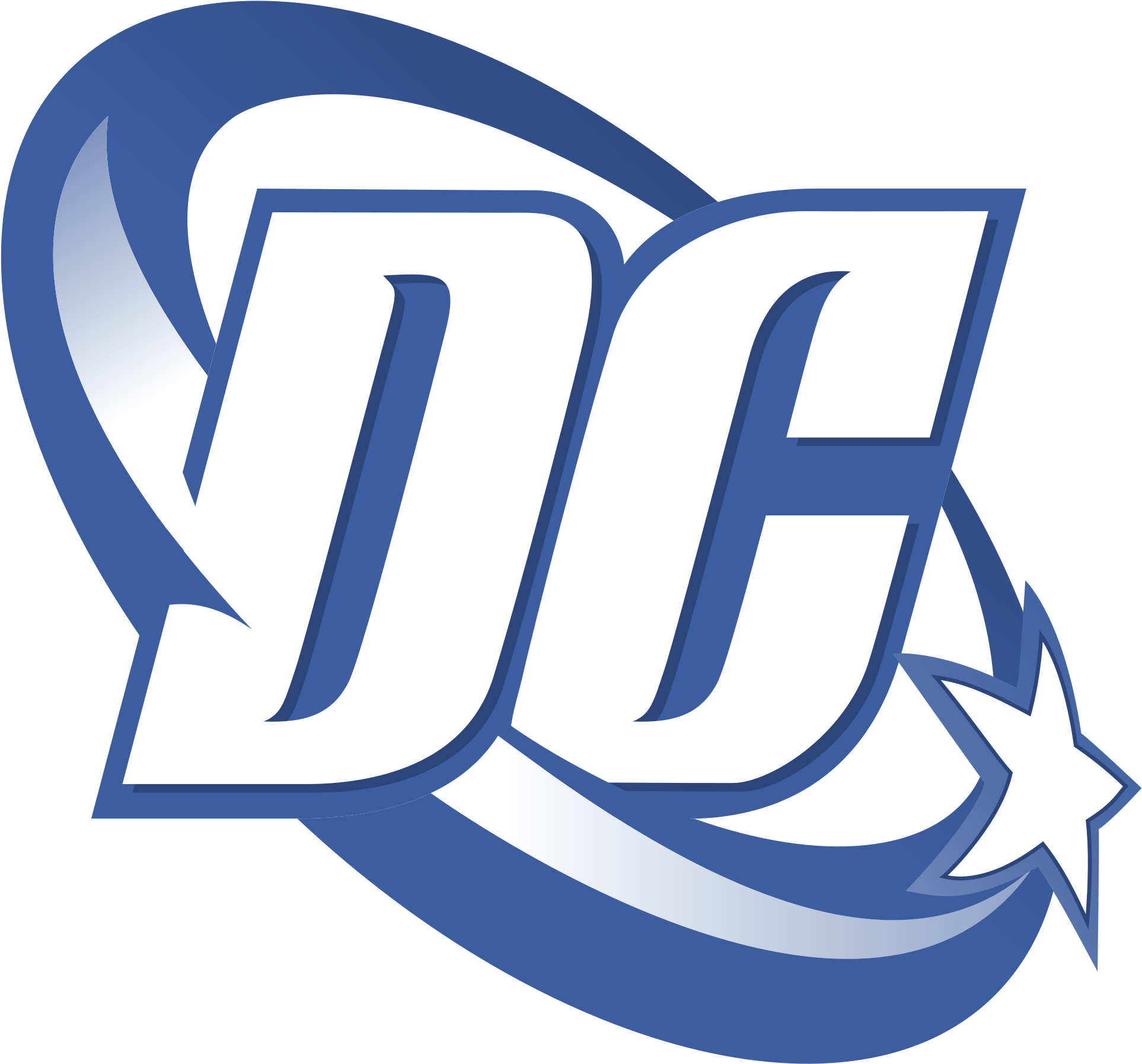Comics Svg - Dc Logo (2000x2000)
