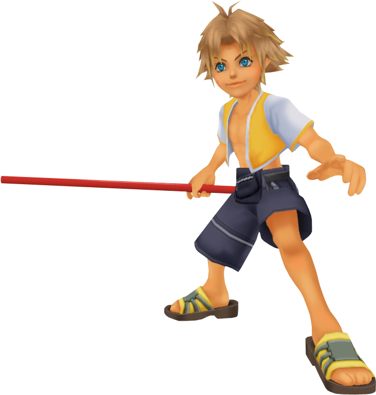 Tidus Kingdom Hearts (736x780)