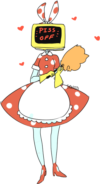 Object Heads, Concept Art, Oc, Objects, Conceptual - Anime Object Head Girl (401x671)