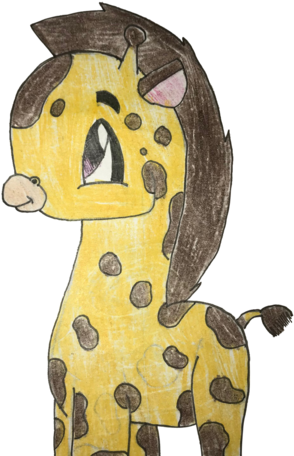 Giraffe - Cartoon - Giraffe (480x480)