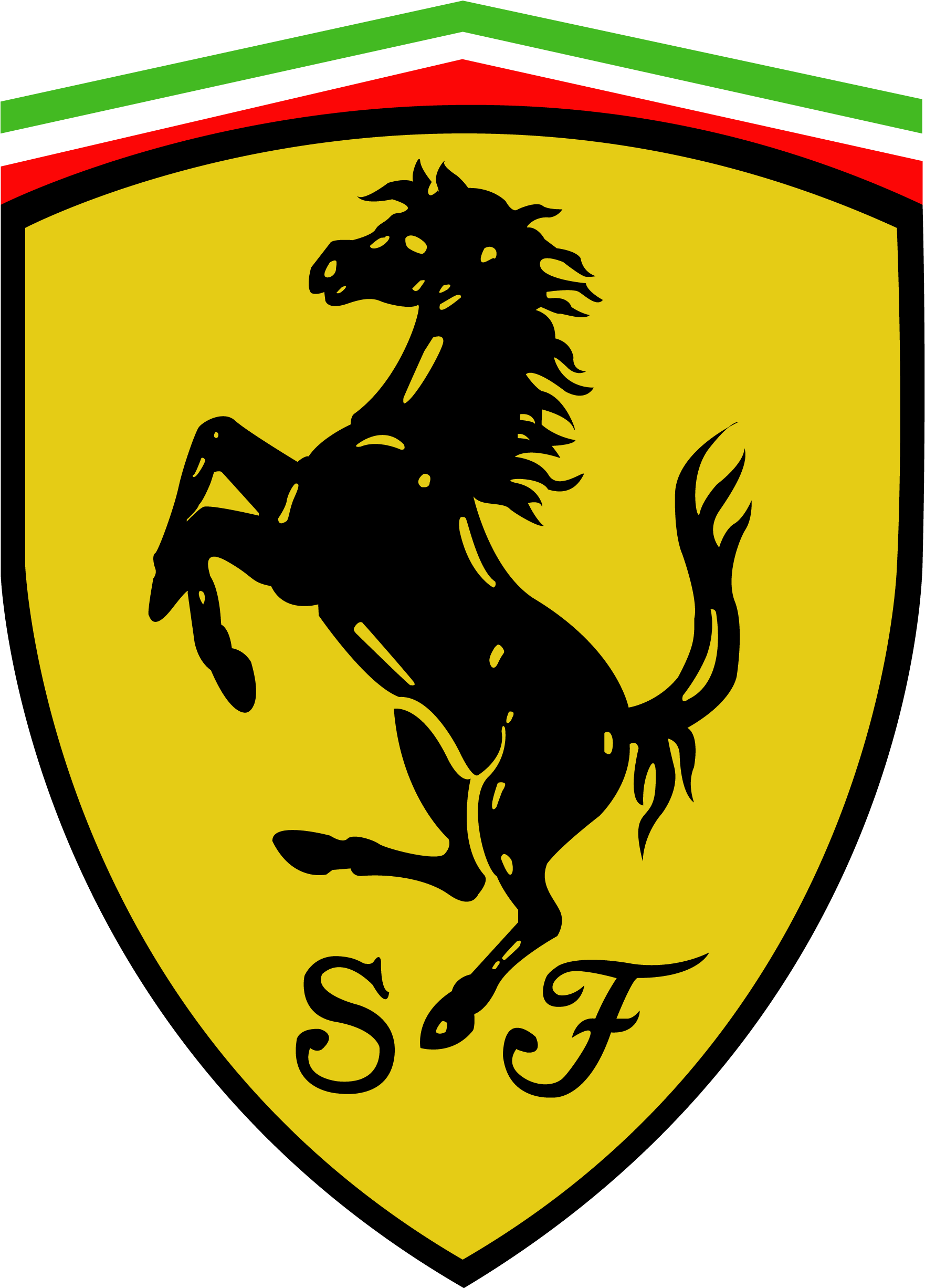 Ferrari Logo Vector - Ferrari Logo Vector (2065x2490)