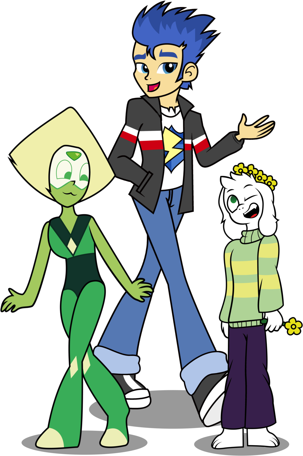 Flash Sentry - Steven Universe Asriel (1024x1516)