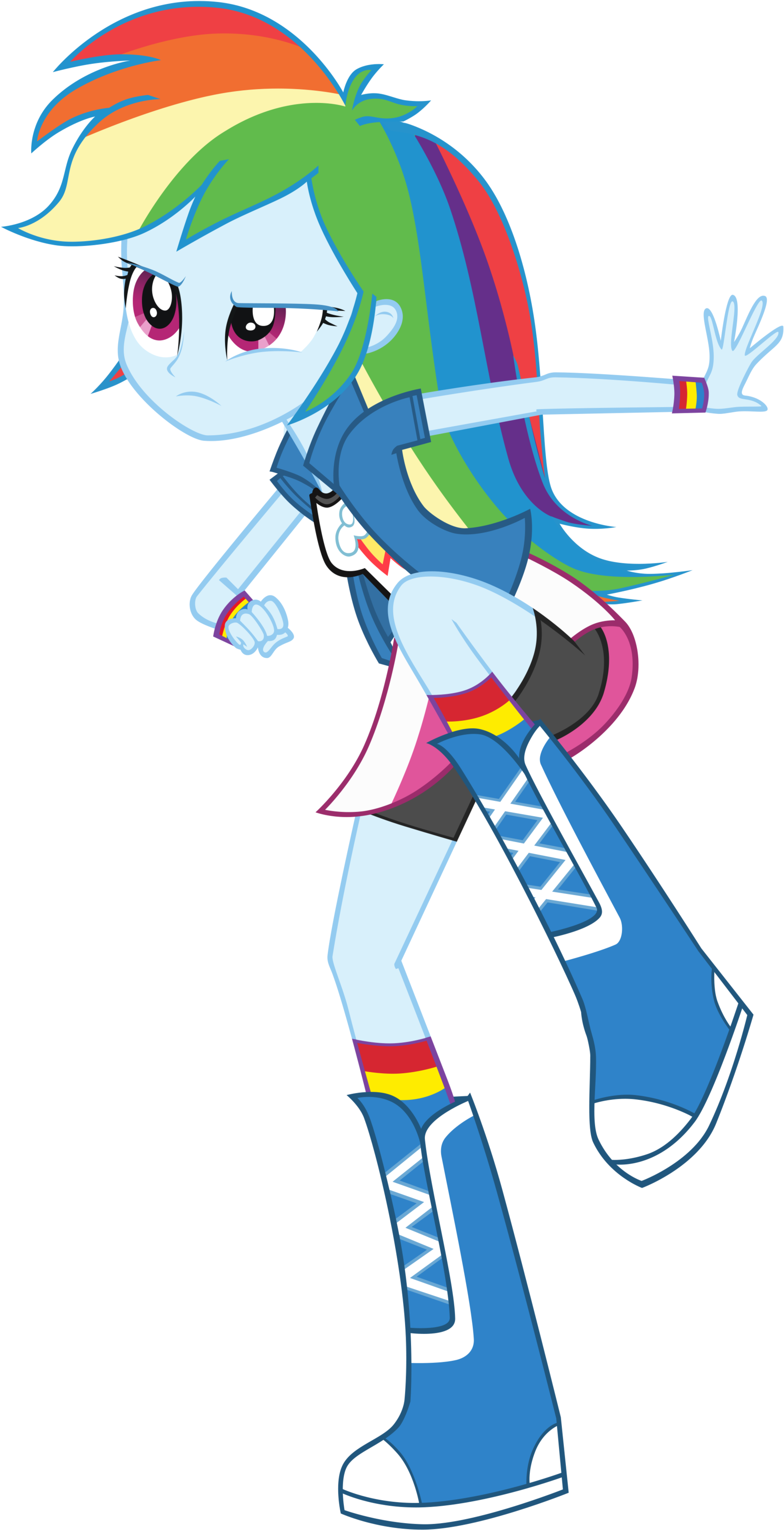Rainbow Dash Equestria Girl (1600x3102)