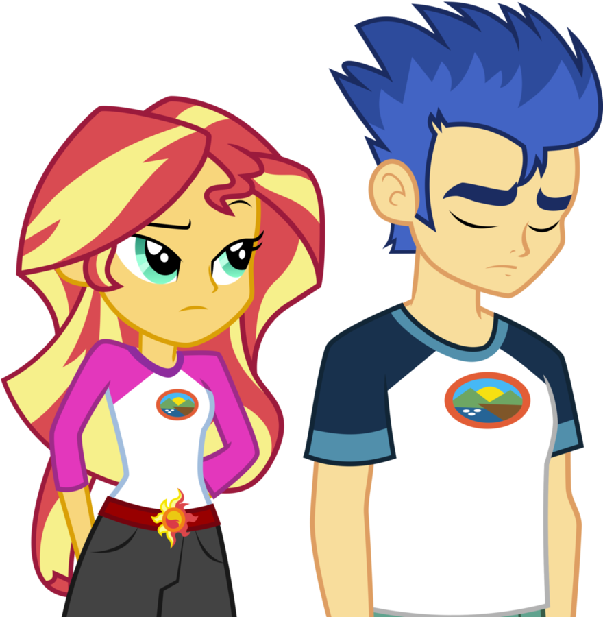 My - Sunset Shimmer Flash Sentry (879x908)