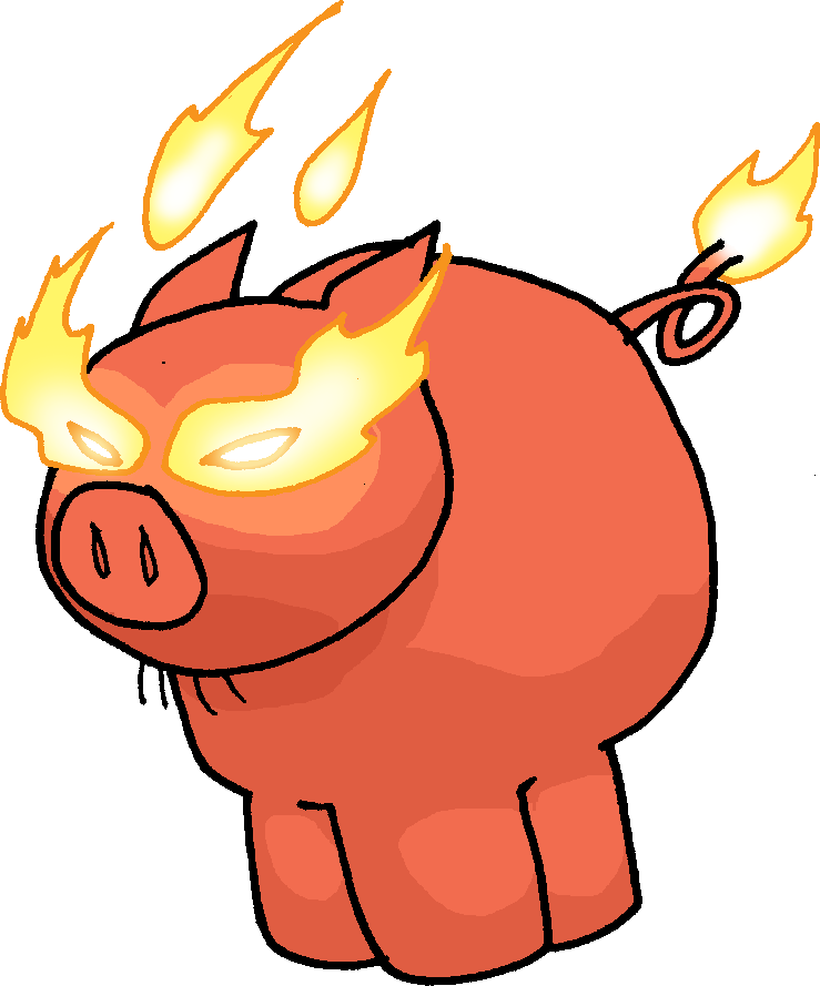 Pig Graphics - Pig Graphics (739x889)