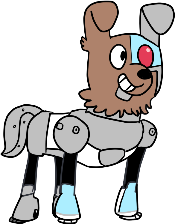 Cyborg Clipart Part - Comics (1000x1000)