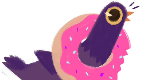 Trash Dove Transparent Background (575x323)
