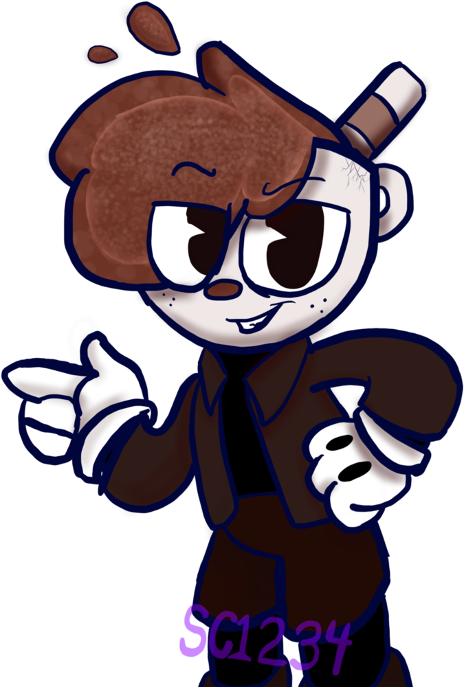 Rootbeer Float By Speedycat1234 - Cup Head Oc Beer (800x1000)
