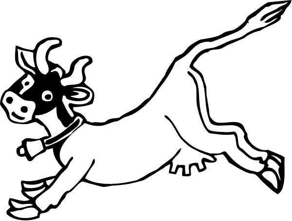 Cow Clip Art (600x454)