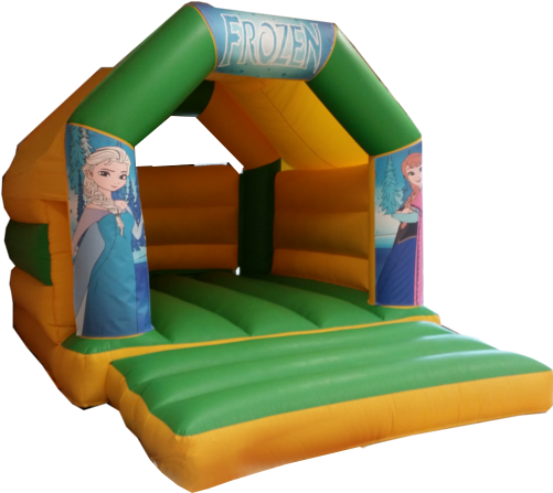 Frozen Bouncy Castle - Inflatable (500x500)