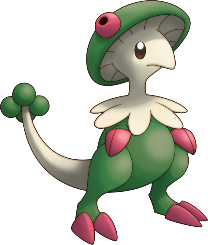 Shroomish Evolution Chart - Breloom Pokemon (681x800)