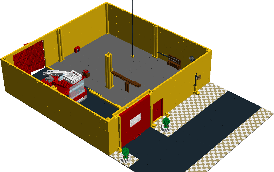Ccfd Fire Station Wip - Games (1036x601)