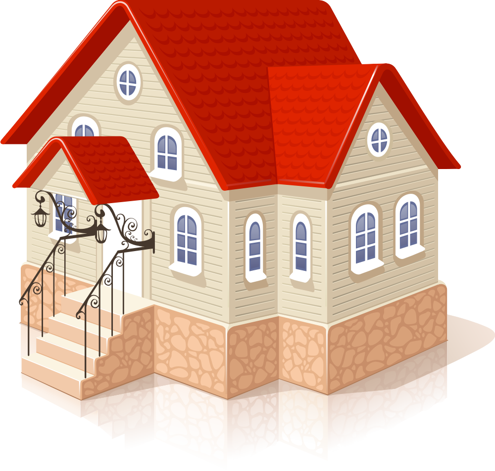 House Clipart Png - 3d Home Icon Png (1000x953)
