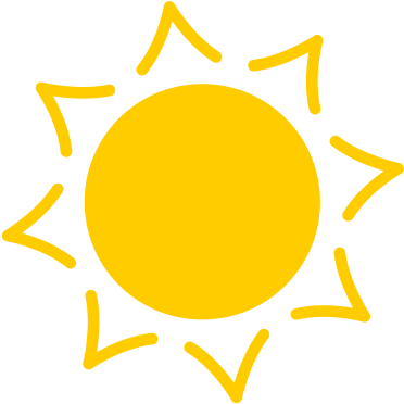 Summer Camp - Sun Flat Png (400x400)
