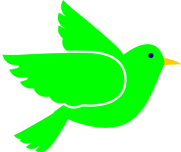 Blue Bird Clip Art (600x503)