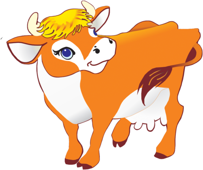 A - Cow Vector (686x700)
