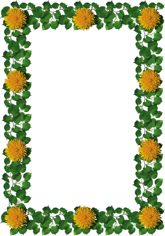 Dandelion Frame - Picture Frame (562x800)