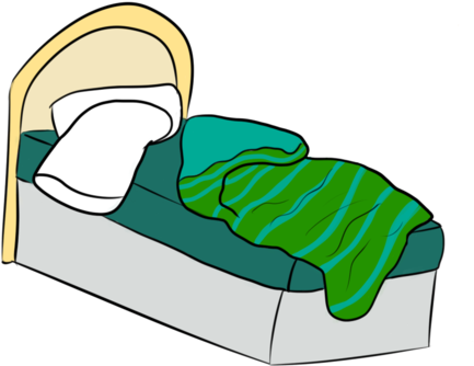 Bed Clipart Unmade Bed - Comics (1024x576)