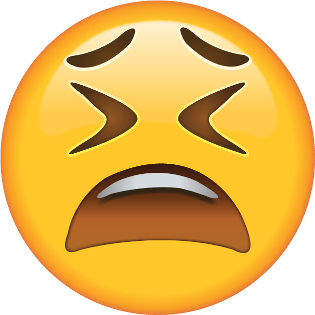Dizzy Face Emoji - Balanced Diet Pie Chart (640x640)