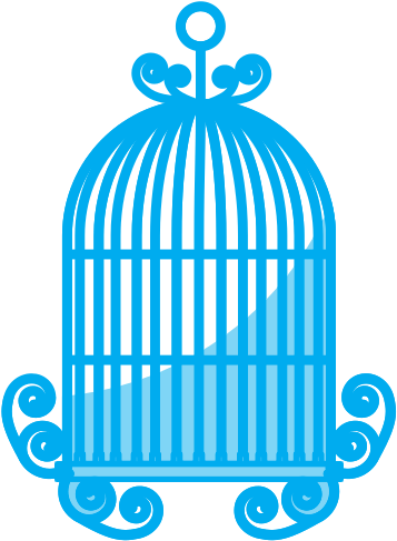 Birdcage Icon Isolated - Illustration (550x550)