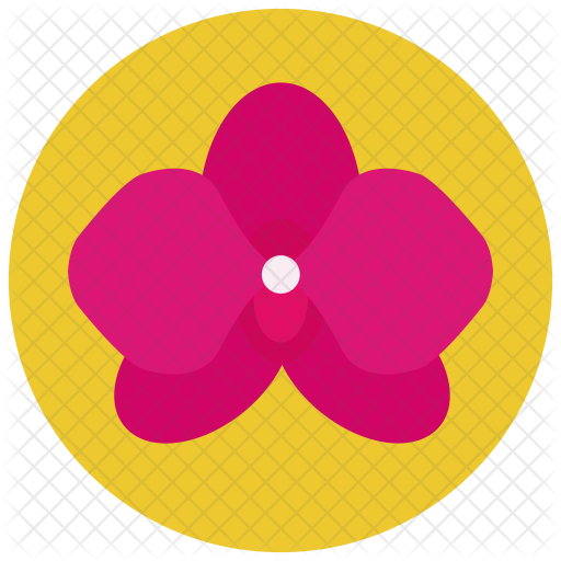 Flower Icon - Circle (512x512)
