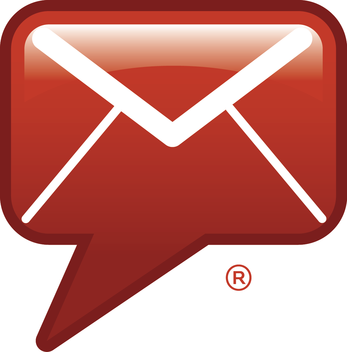 Esubscription - Red Text Message Icon (1156x1172)
