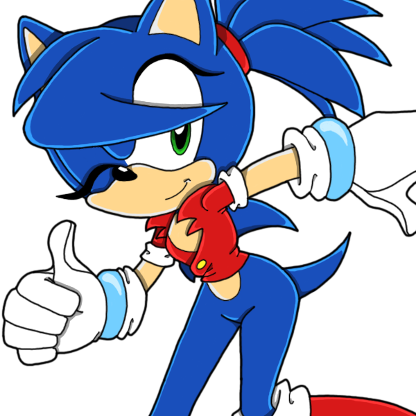 David Sonic The Hedgehog (600x600)