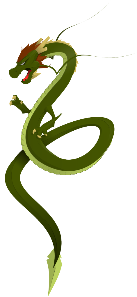 Dragon Clipart Creative - Illustration (471x1023)