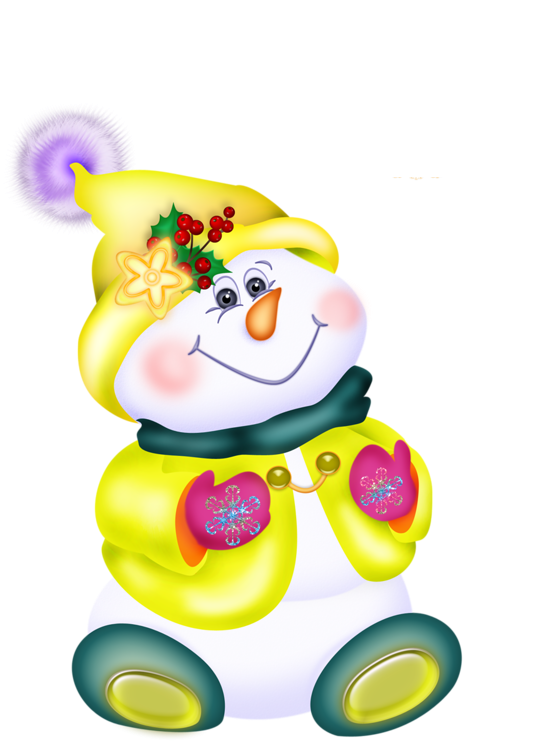 Bonhommes De Neiges - Push & Pull Toy (600x800)