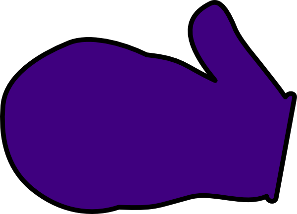 Png Mitten (600x433)