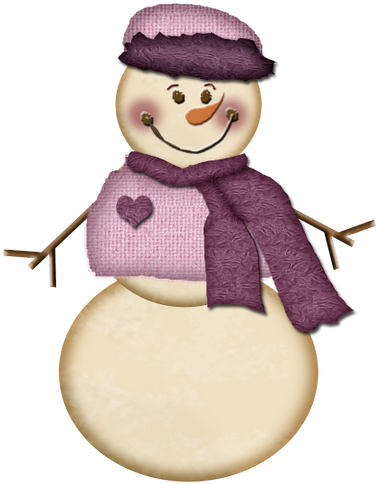Snowman * - Painting (387x512)