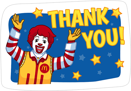 Thanks - Clown (490x317)