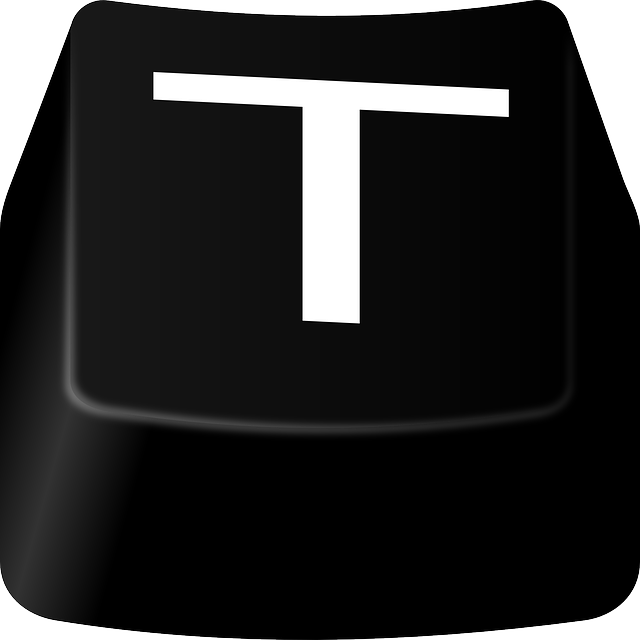 3d Key, Keyboard, T, Button, 3d - T Button On Keyboard (640x640)