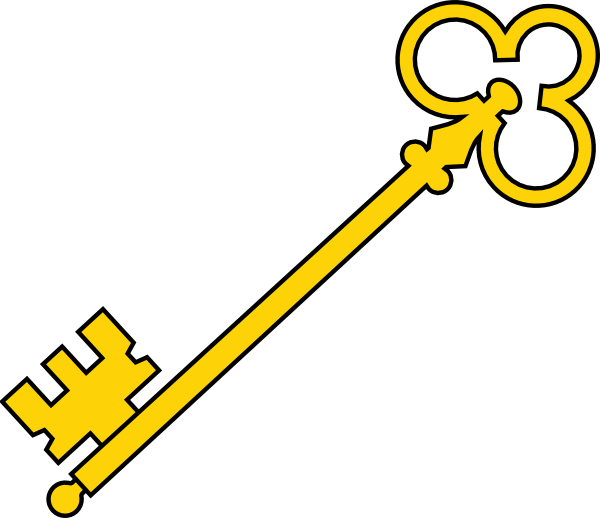 Key Clipart (600x518)