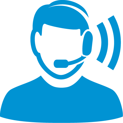 Customer Service Icon Blue (473x473)