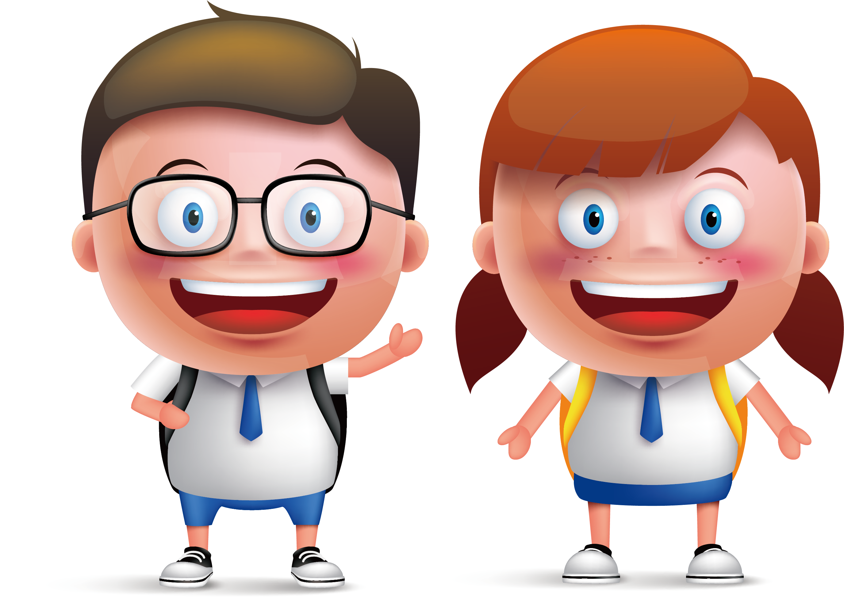Student Cartoon Transparent (3191x2416)