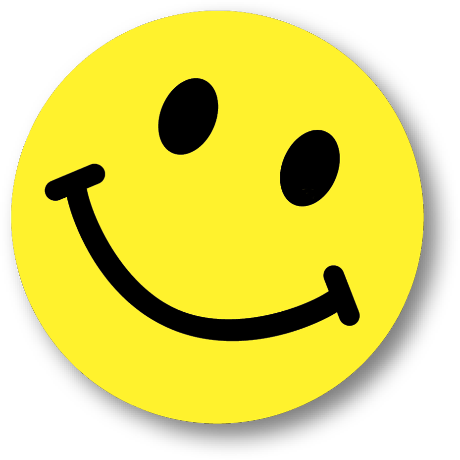 Smiley Face Windshield Decal - Smiley (1200x1200)
