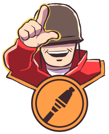 Drew - Tf2 Soldier (457x620)
