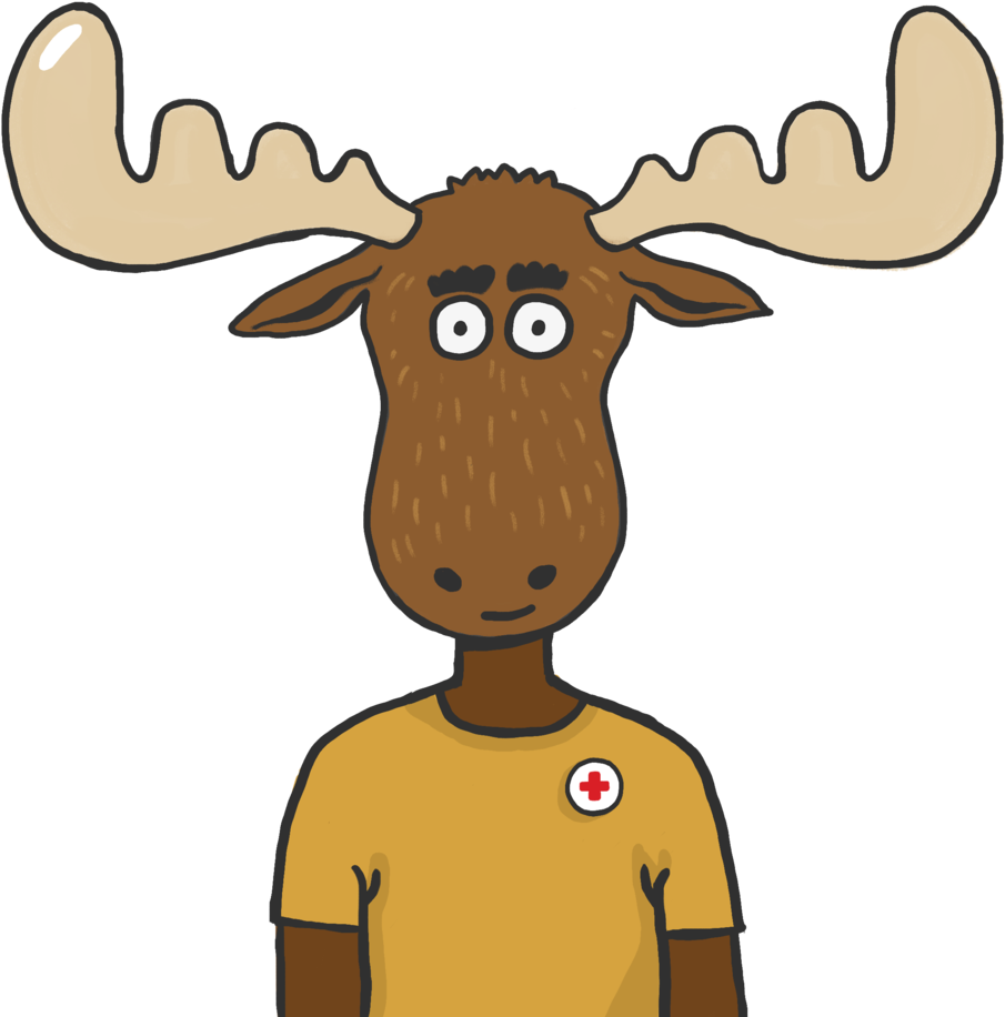 Moose Character V2 - Character (1000x1000)