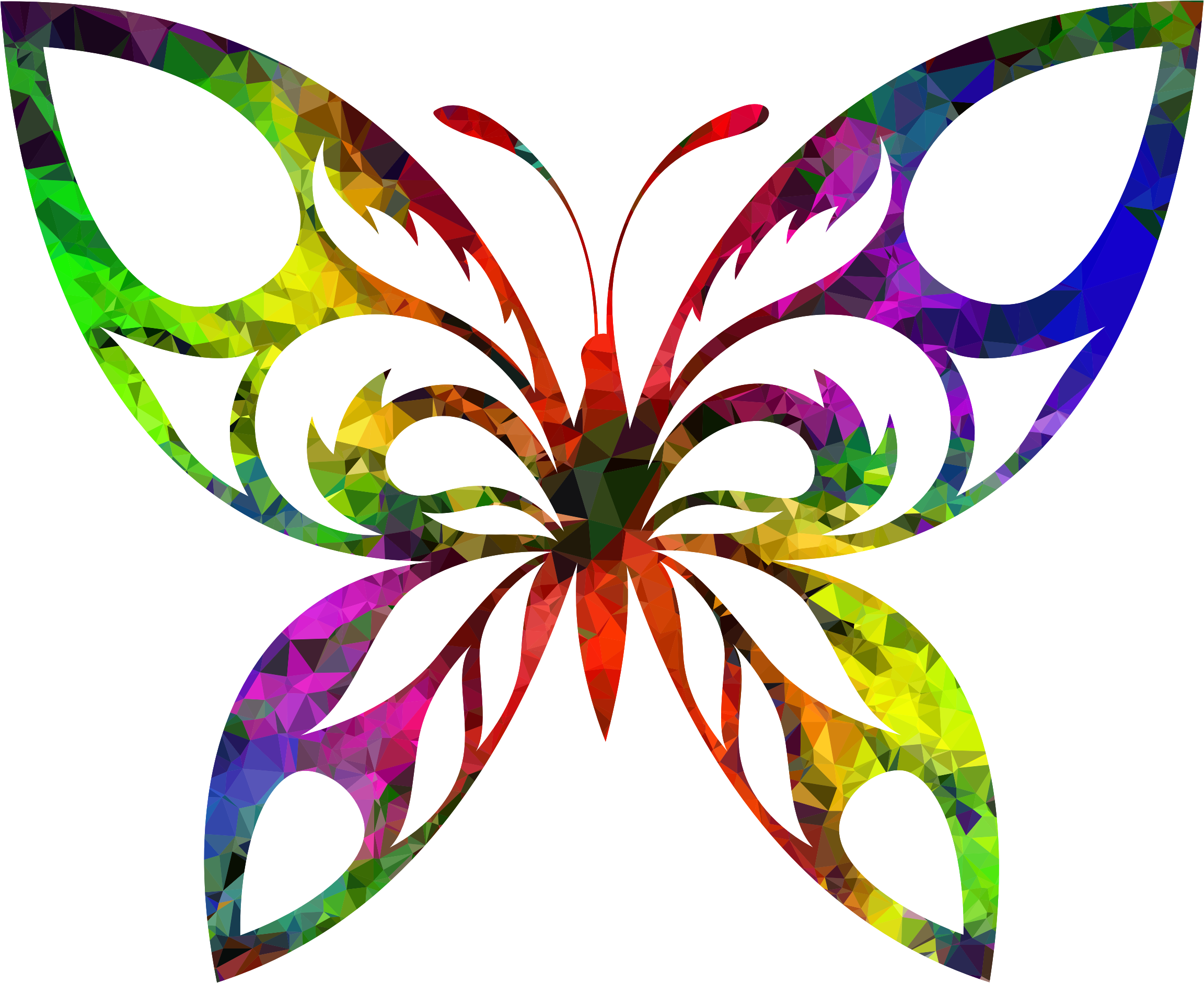 Big Image - Butterfly Silhouette (2304x1882)
