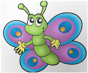 Cartoon Butterfly (400x400)