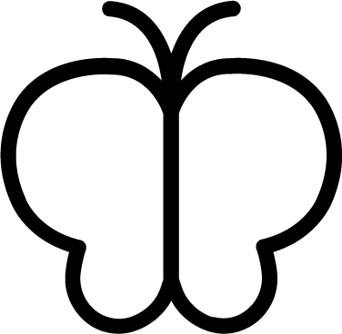 Butterfly - Animals V2 (376x368)