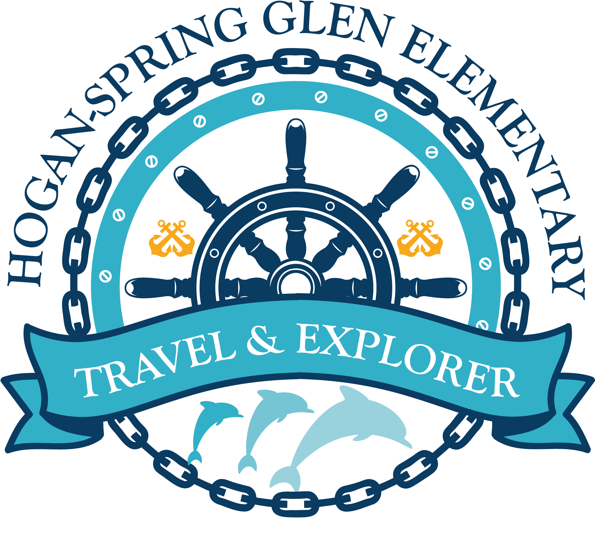 Hogan-spring Glen Elementary School - Elementary School Logo (2013x1848)