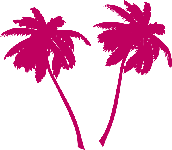 Palm Trees Clip Art (600x523)