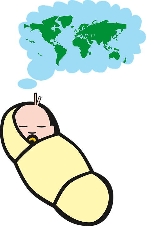 Dreaming Bubble - World Map (466x720)