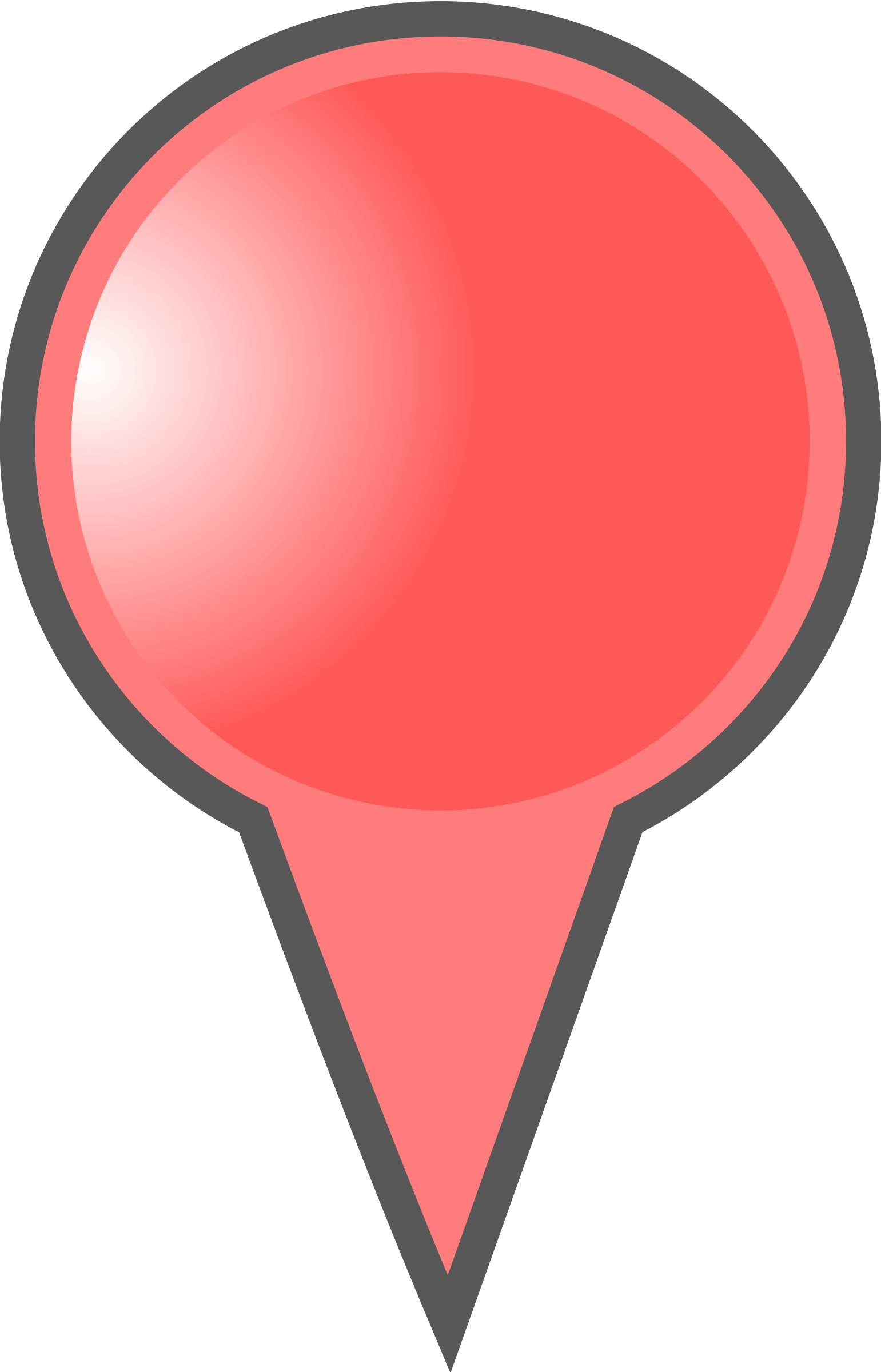 Map Clipart Marker - Question Mark Clip Art (1541x2400)