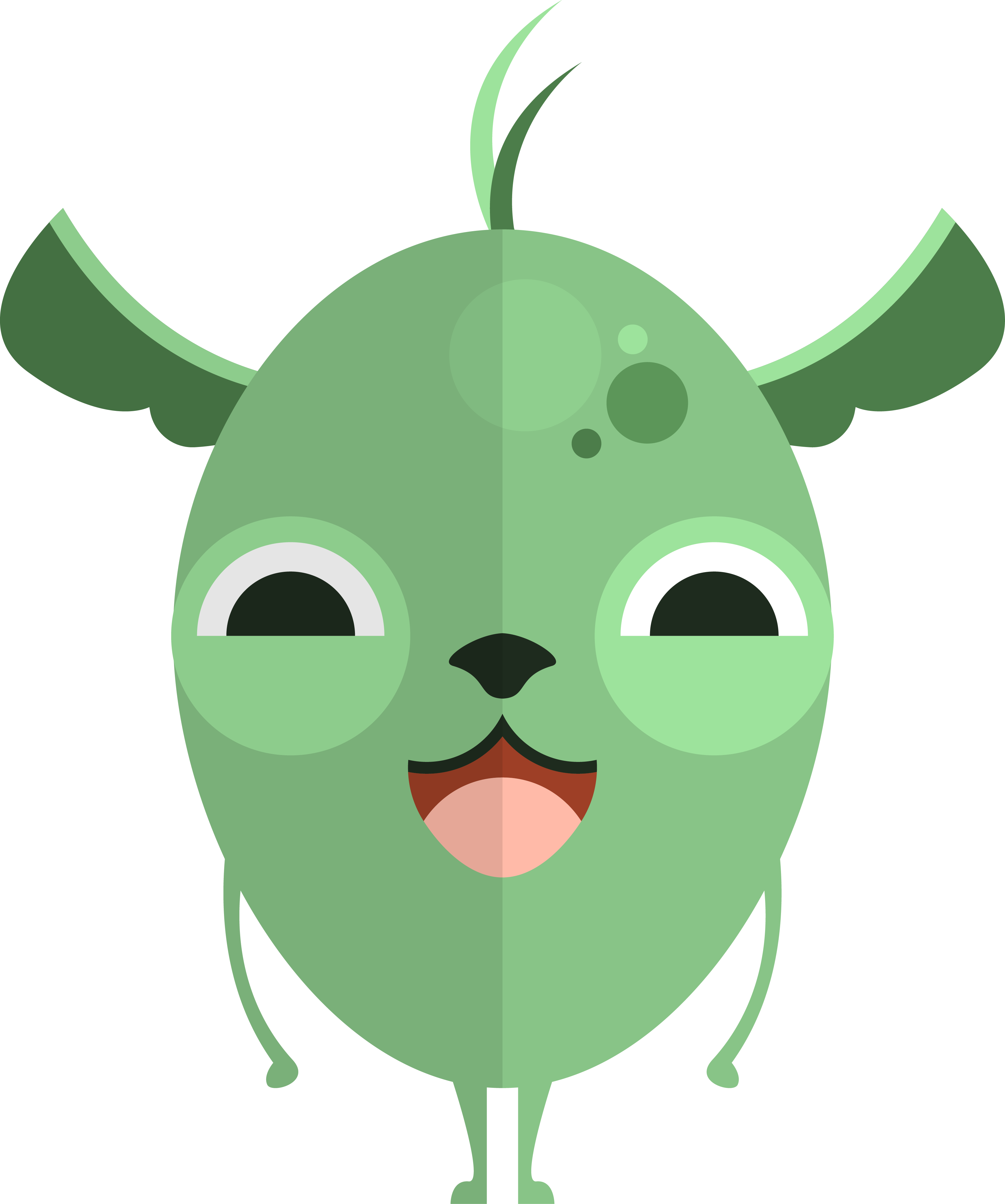 Monster1 - Cartoon (3477x4167)