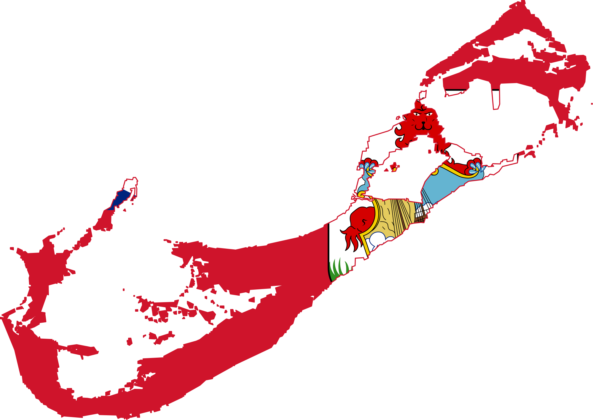 Open - Map Of Bermuda (2000x1415)